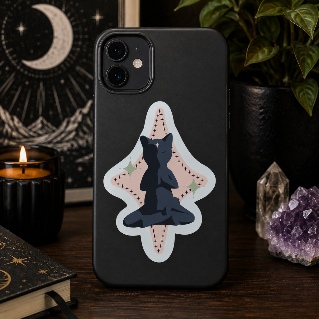 Meditating Cat