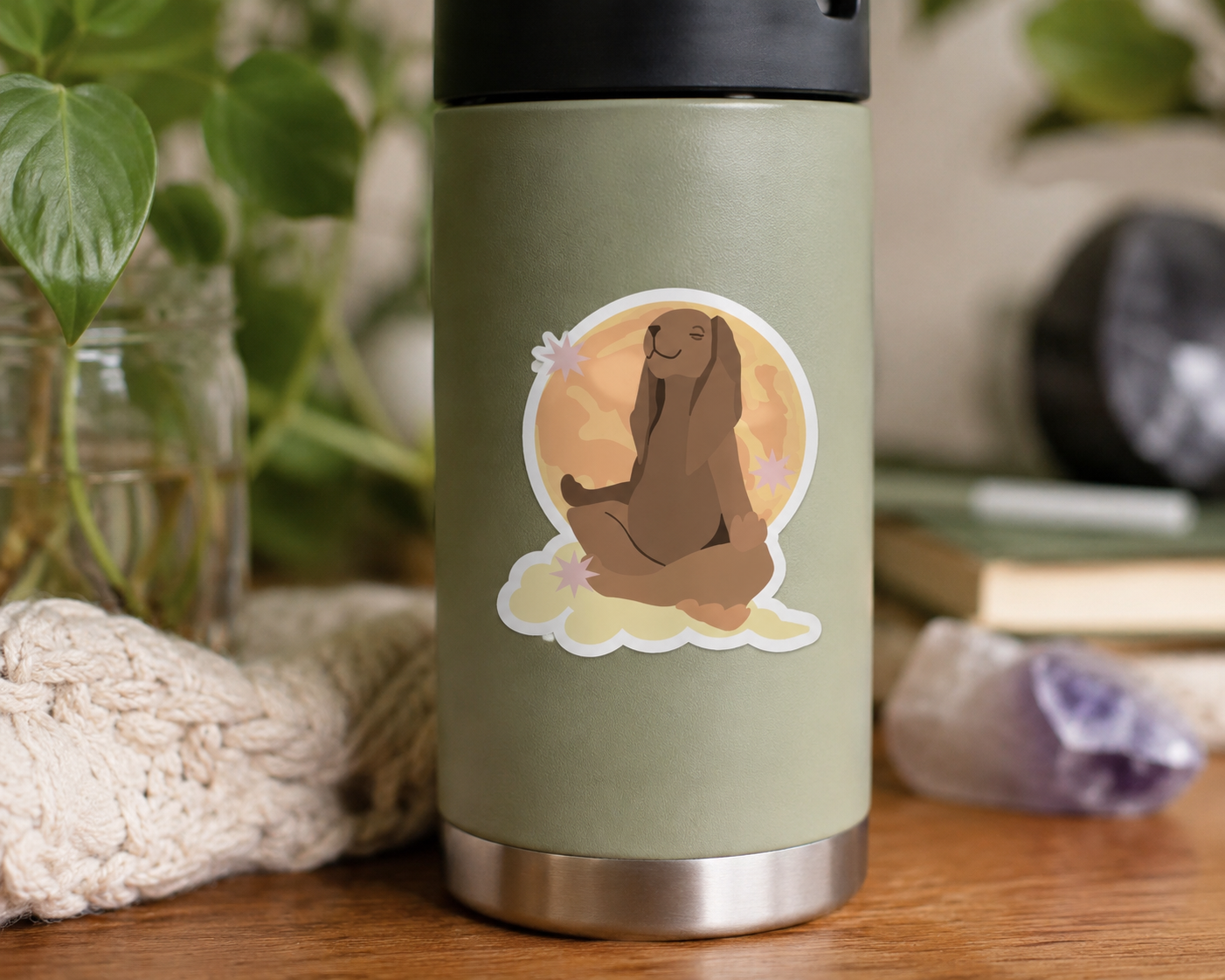 Meditating Bunny